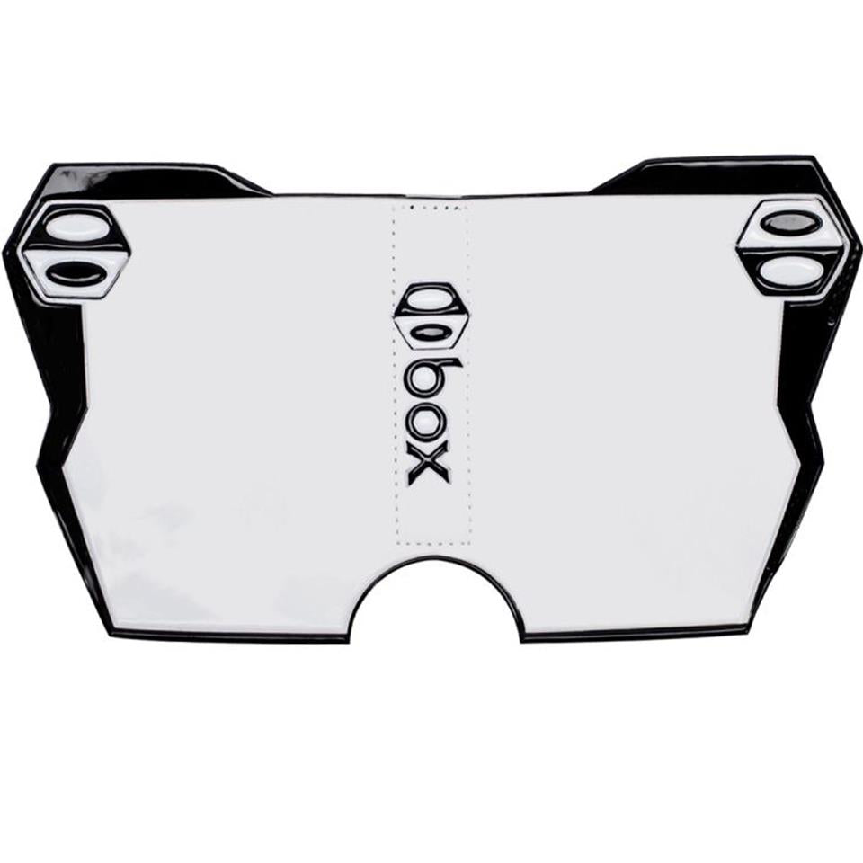 Box Piastra numerica del lato gara di fase 2 - Nero