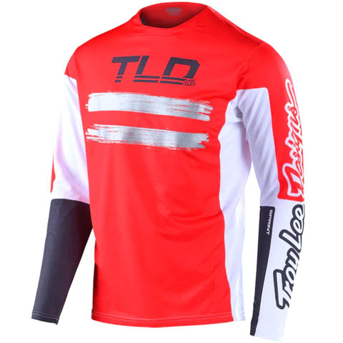 Criticism Prevail Assassin Troy Lee Designs Sprint Marker Youth Race Jersey - Red/Charcoal | Source  BMX - US