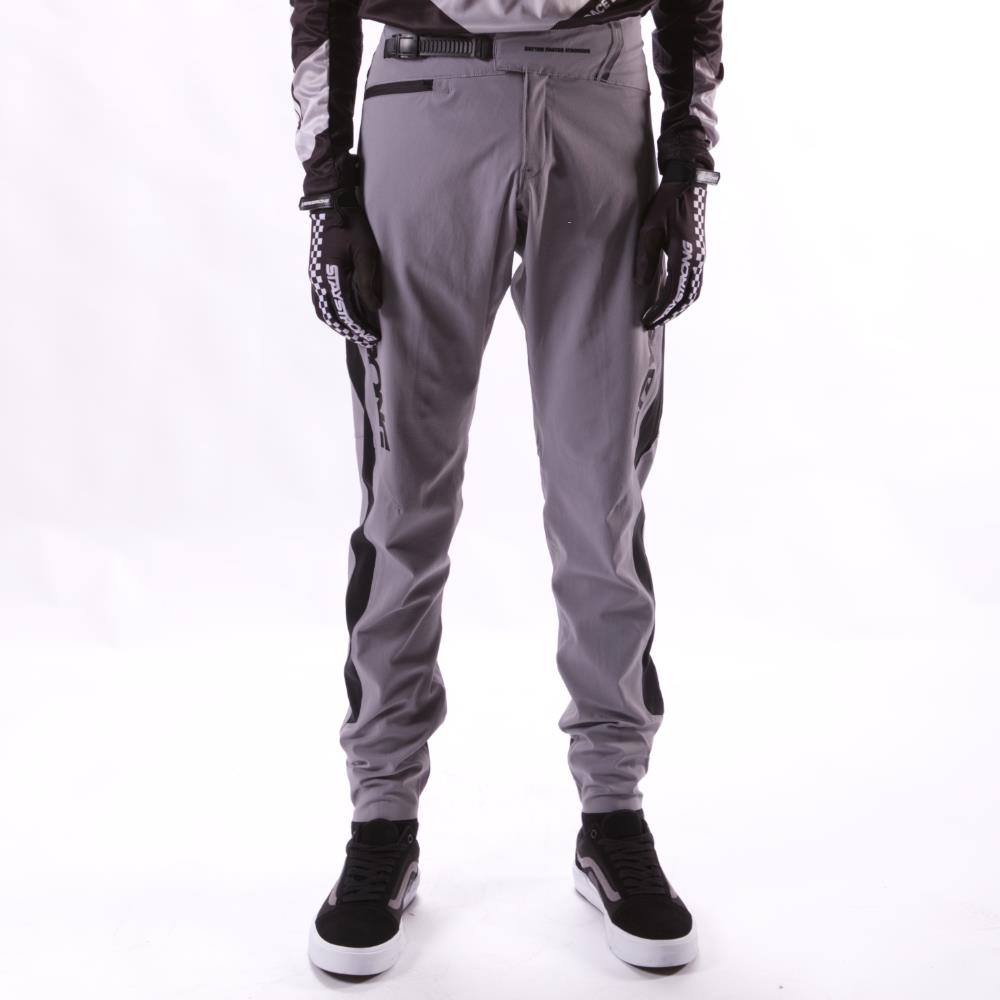 Stay Strong V2 Race Pants - Grey/Black