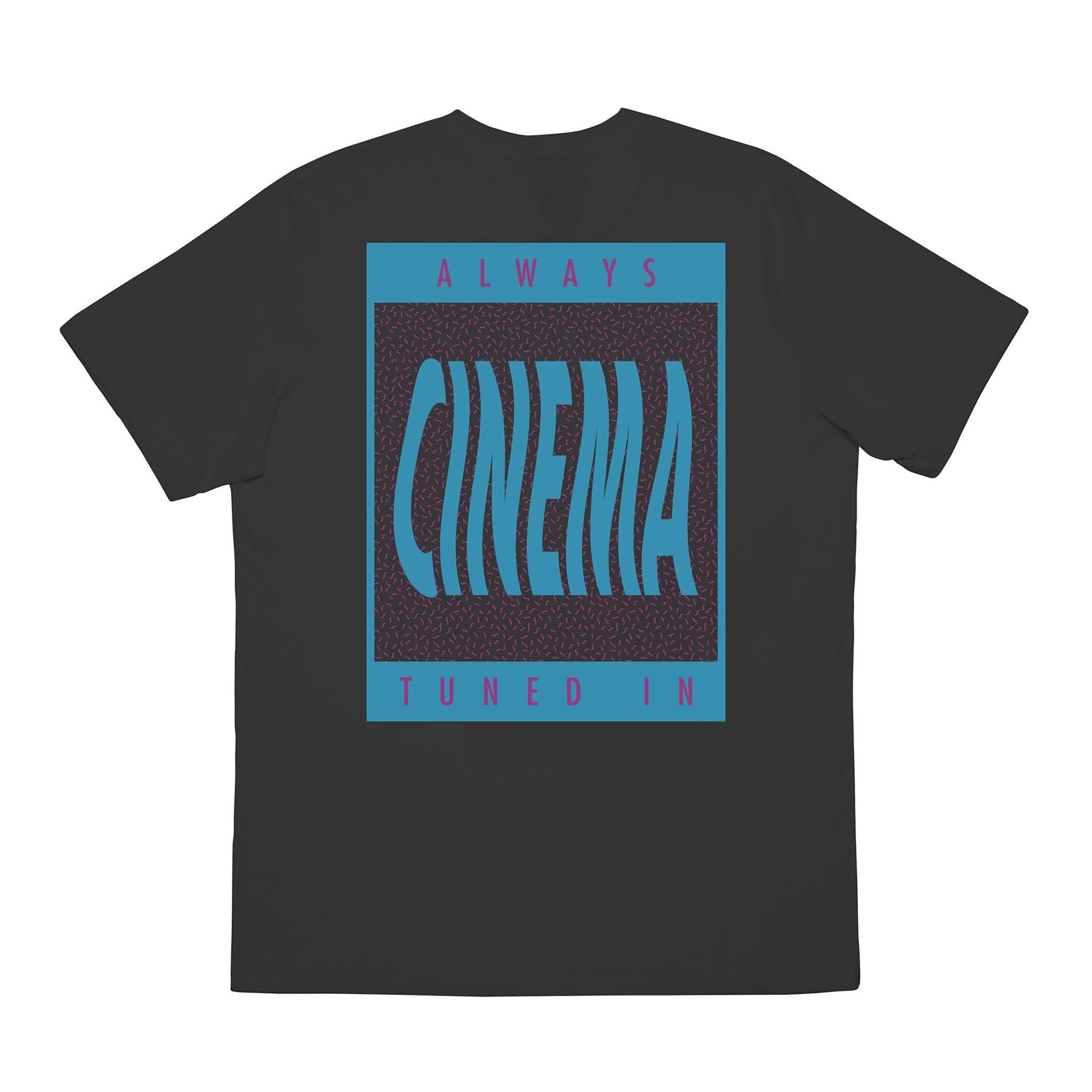 Cinema T-shirt de bruit - vintage Noir