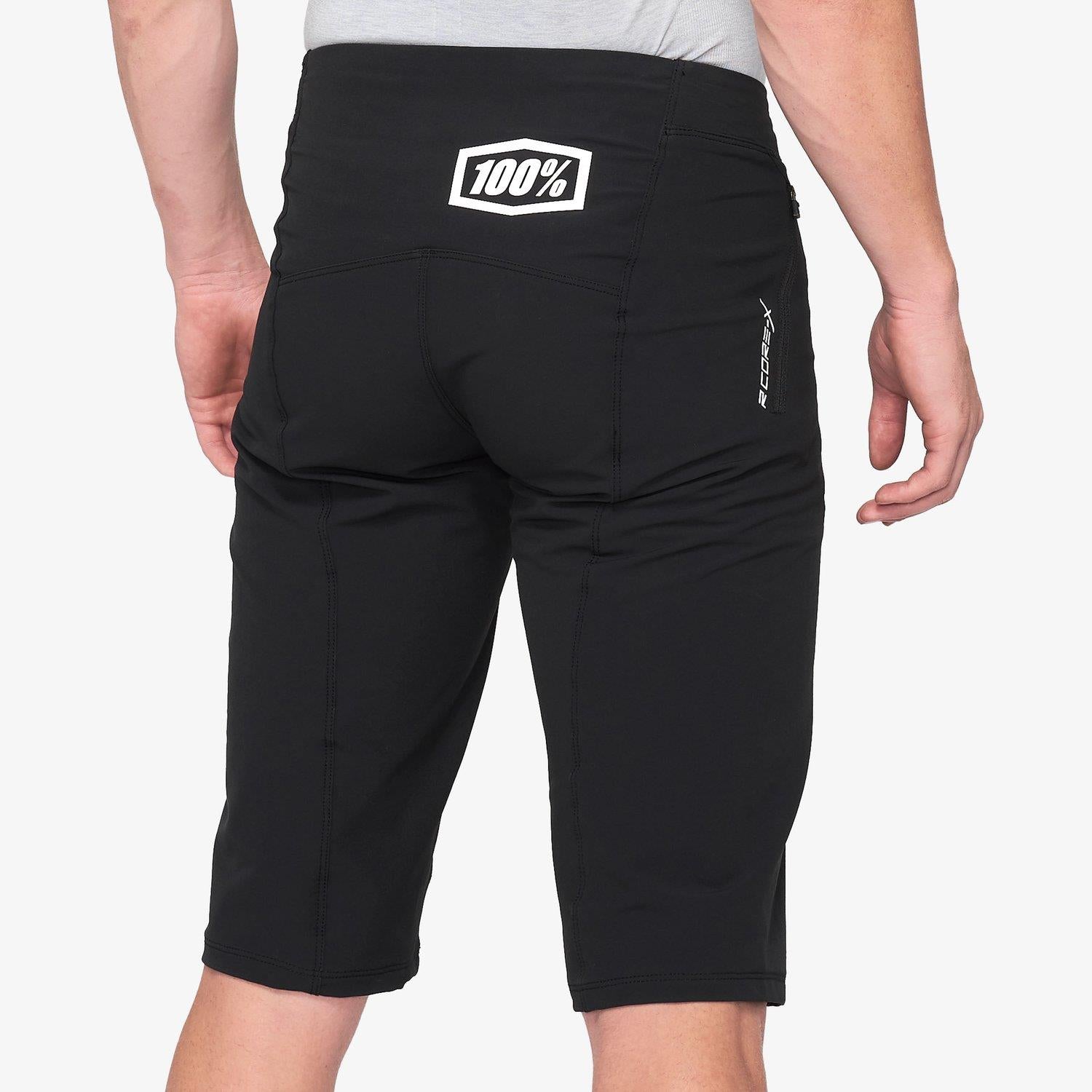 100% R-Core x Shorts de course - Noir