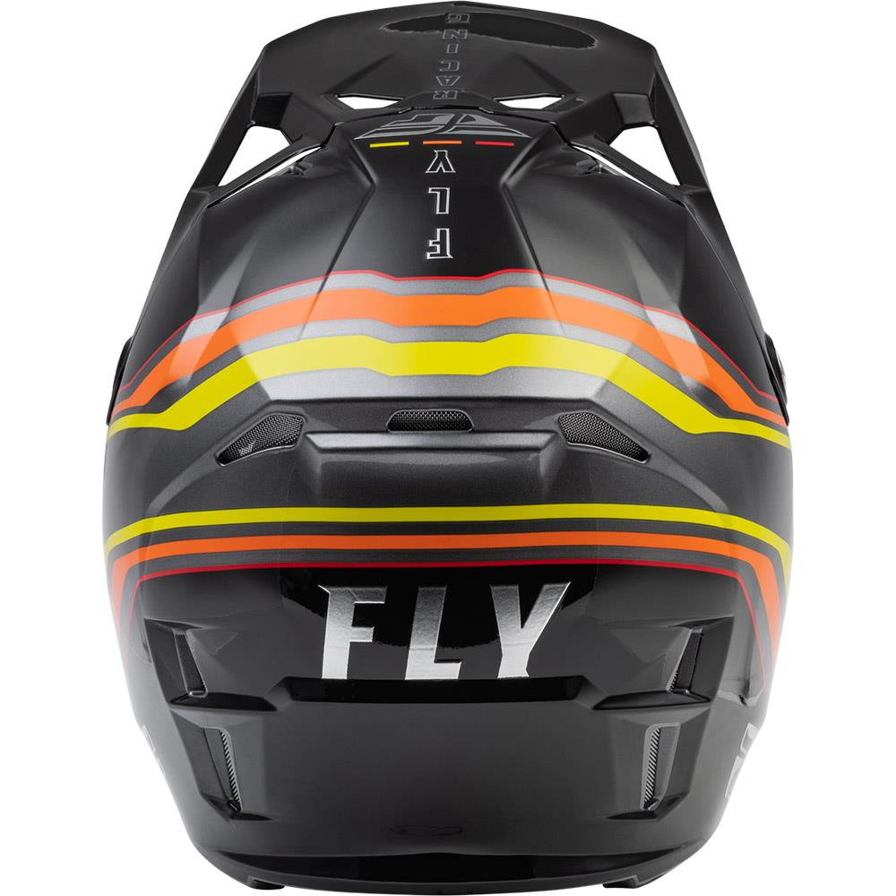 Fly Fórmula de carreras CP Speeder S.E. Casco - Negro/Rojo amarillo