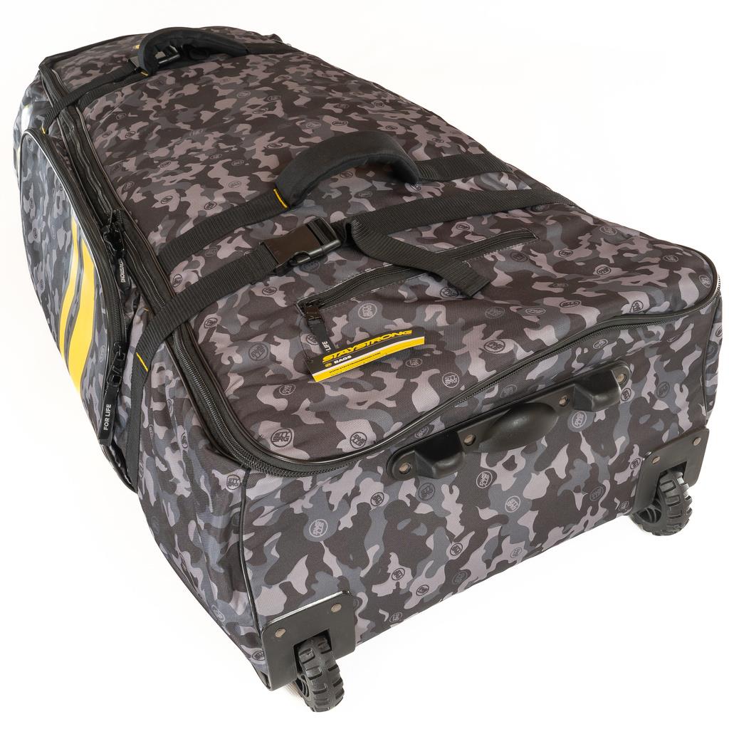 Stay Strong V2 Pro Serie Golf/Bike Bag - Nero/Grigio camo