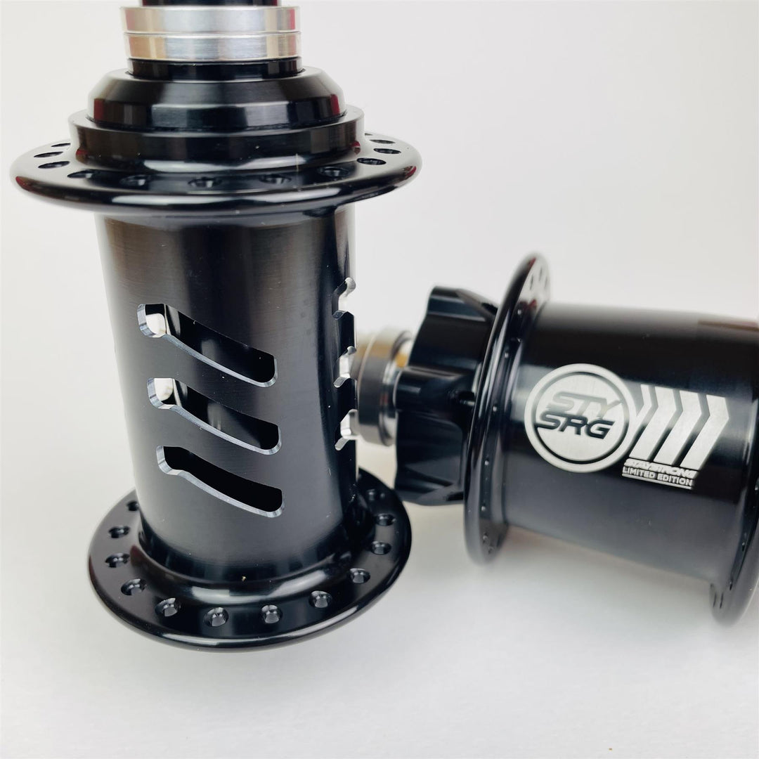 Stay Strong Limited Edition Onyx Ultra SS 36H Scheibe Hubset - 20 mm (vorne) 10 mm (hinten)