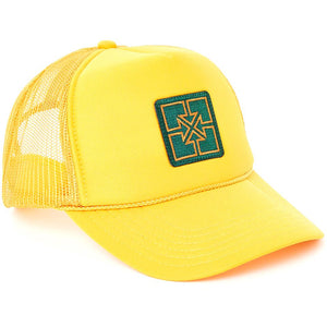 Fit Key Patch Trucker Hat - Gold