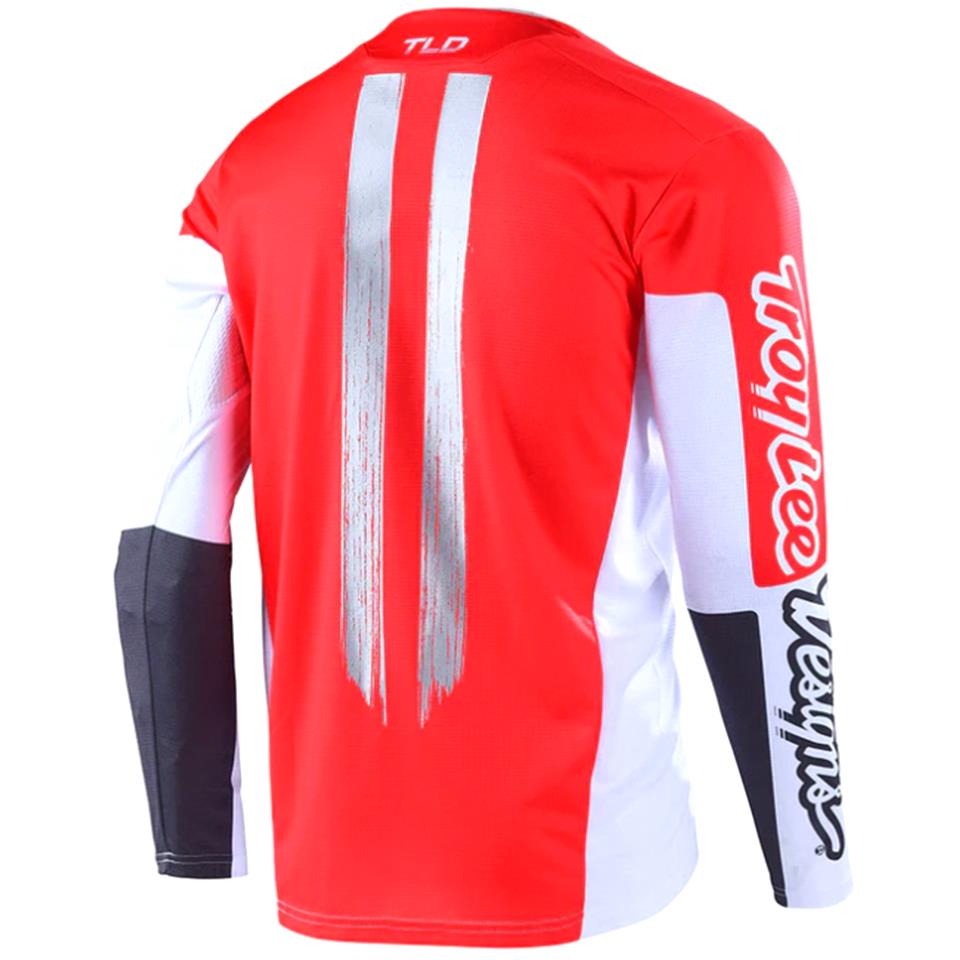 Troy Lee Designs Sprint Marker Youth Race Jersey  - Red/Charcoal