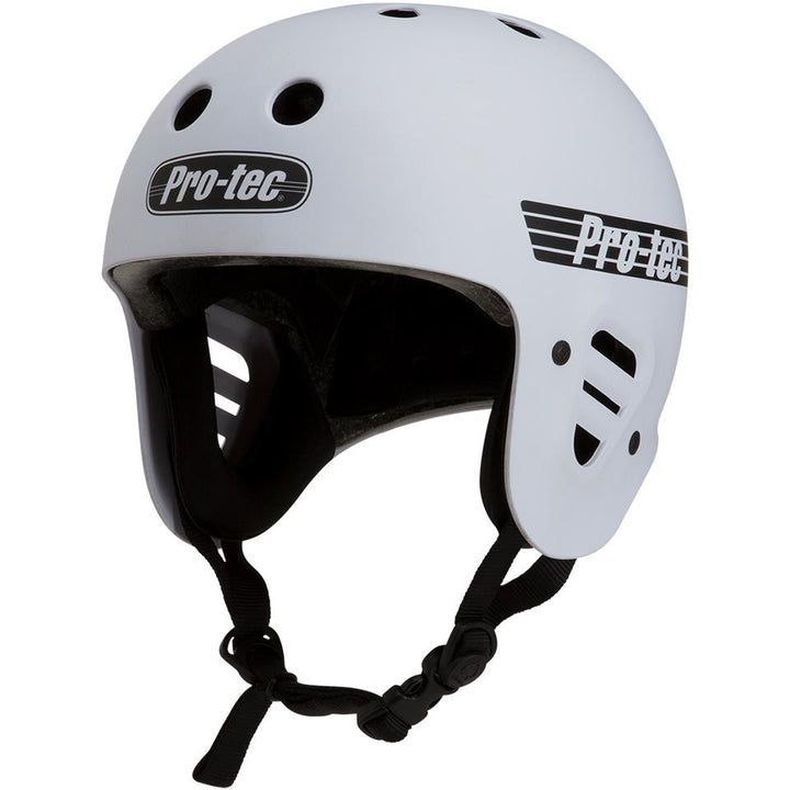 Pro-Tec Casco tagliato pieno - bianco opaco