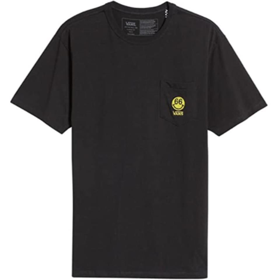 Vans Off The Wall Graphic Pocket T-Shirt - Black