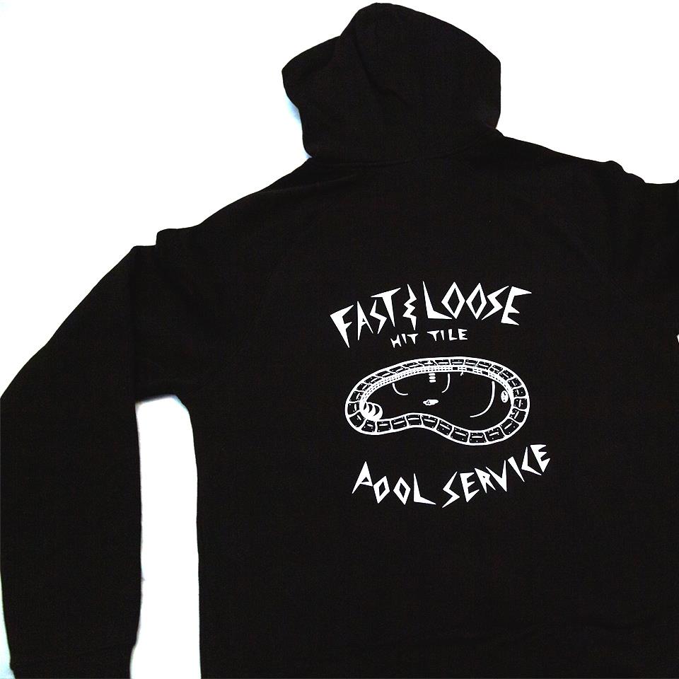 Fast And Loose Pool Service Hoodie - Schwarz
