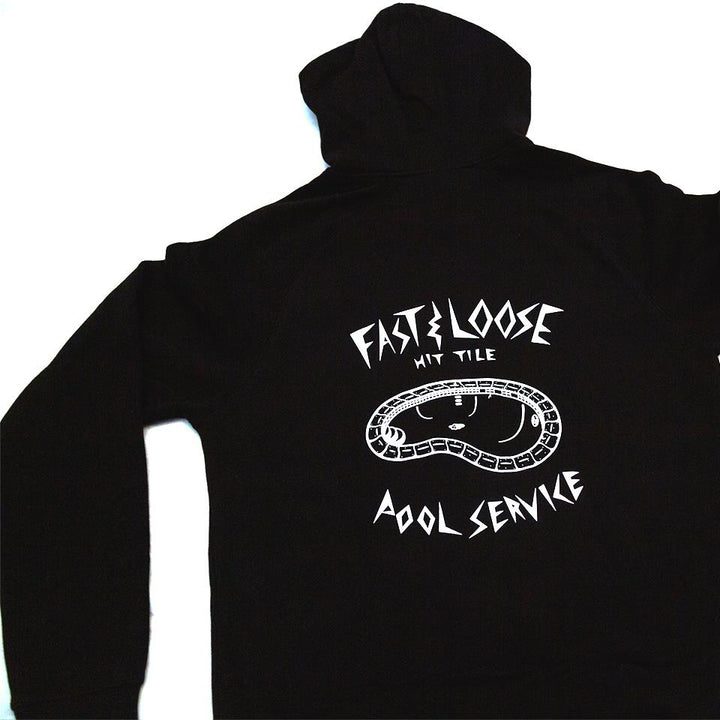 Fast And Loose Pool Service Hoodie - Schwarz