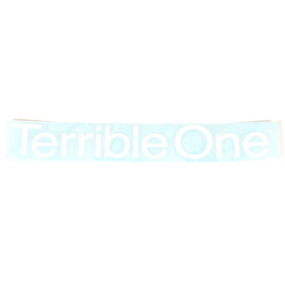 Terrible One Barcode Die Cut Sticker