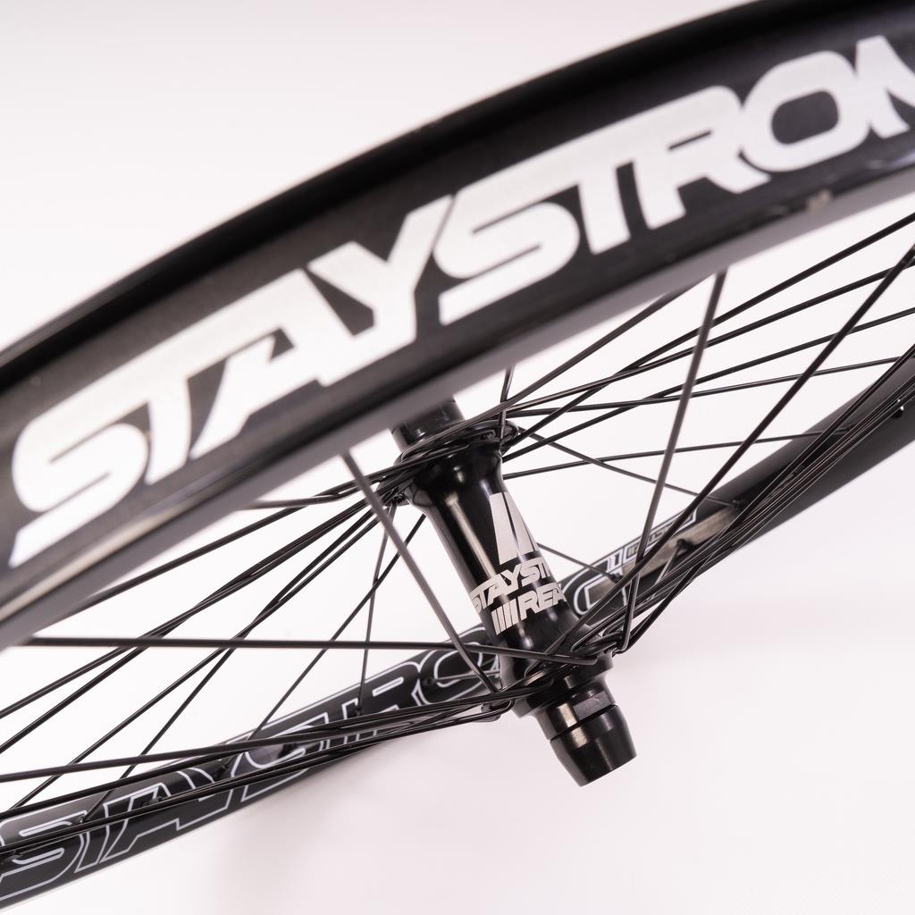 Stay Strong Reactiv 2 20" Disc Race Wheelset - Black/ 1.75"
