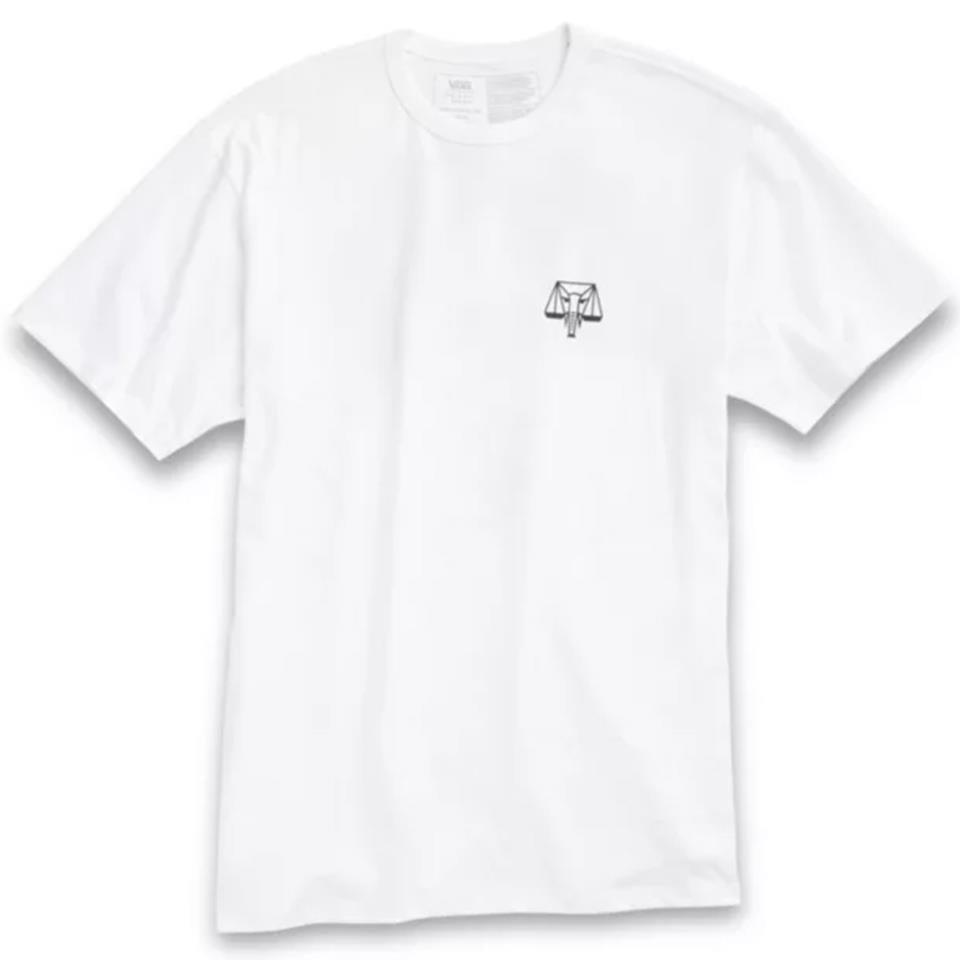 Vans x Courage Adams Off The Wall T-Shirt - White