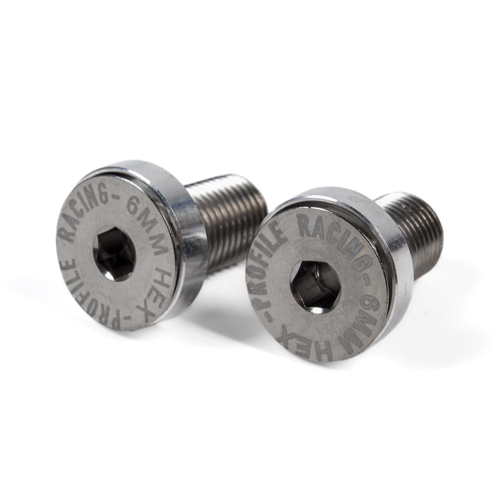 Profile Titanium GDH Flush Mount Crank Spindle Bolts (pair)