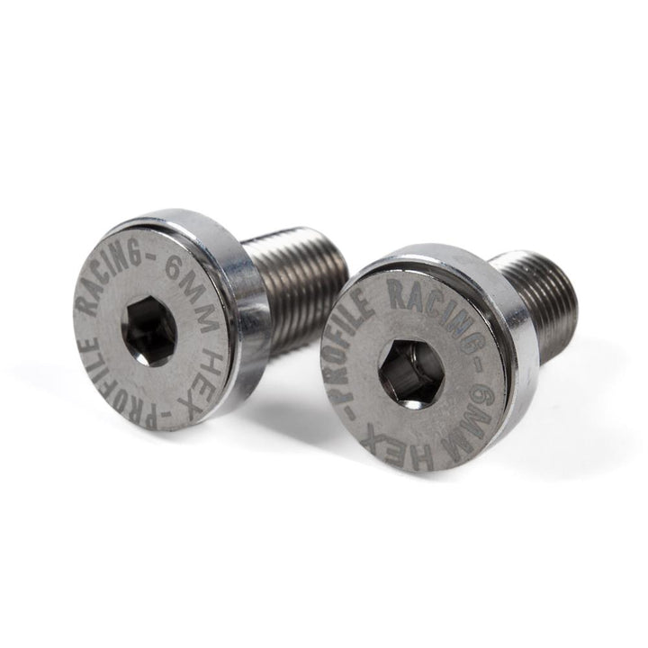 Profile Titanium GDH Flush Mount Crank Spindle Bolts (pair)