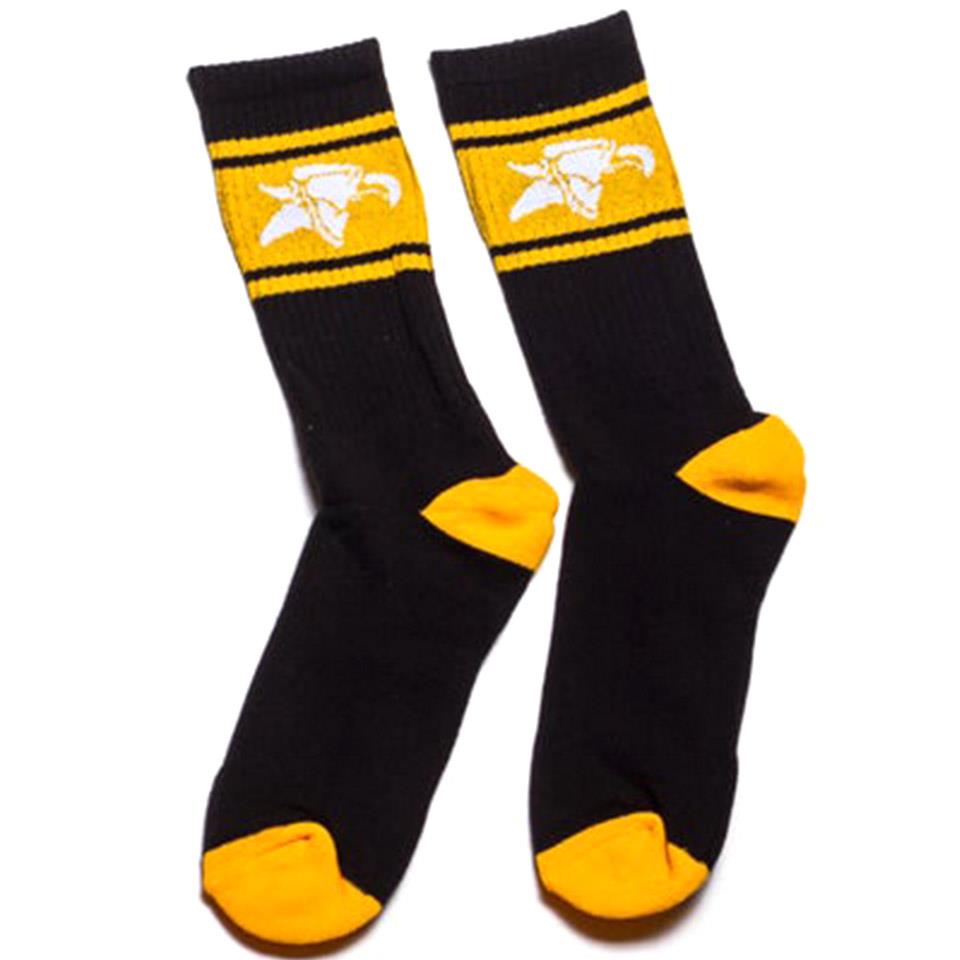 Animal High Socks - Black/Yellow