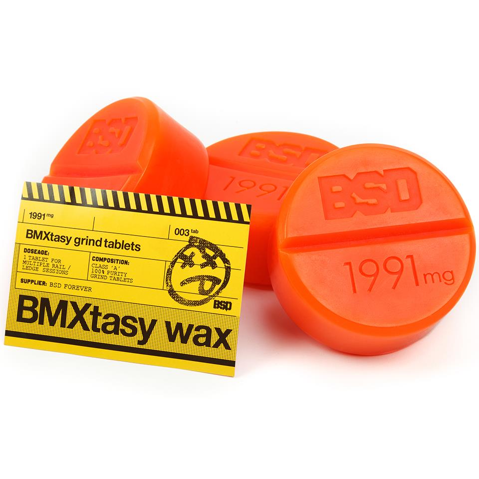 BSD BMXTASY Wachs mahlen - Orange