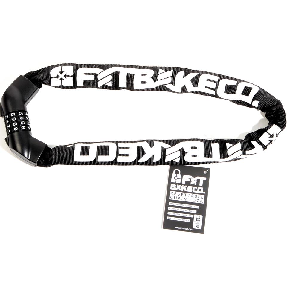 Fit Resettable Chain Lock - Black
