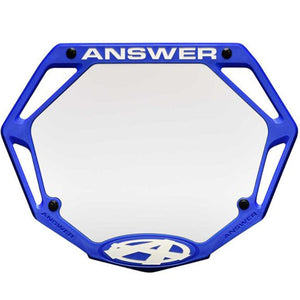 Answer Placa de matrícula 3D