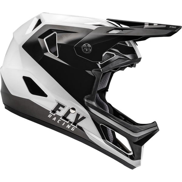 Fly Racing Youth Rayce Helmet - Black/White | Source BMX - US