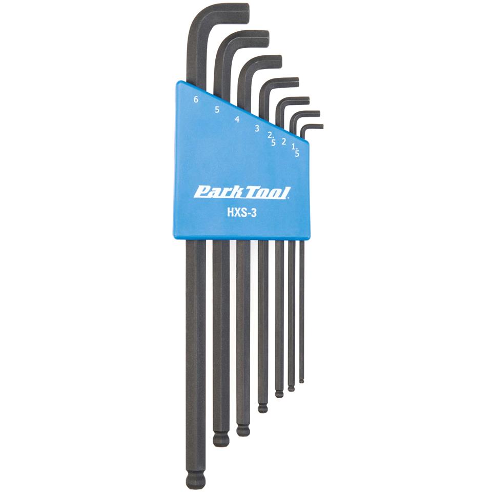 Park Tool HXS-3 Stubby Hex Wrench Set