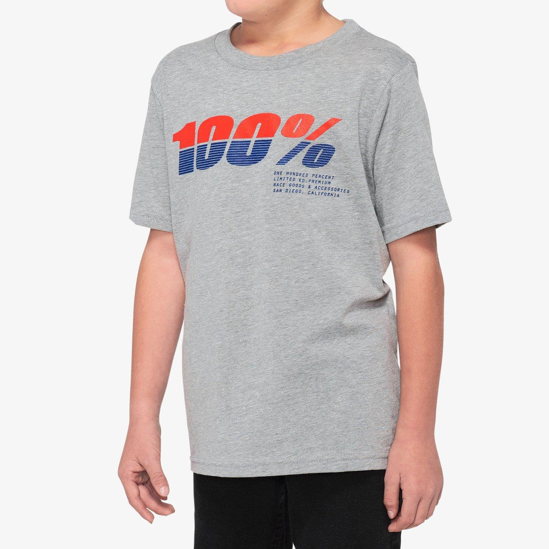 Bristol al 100% Giovani T -shirt - Grey/ Heather