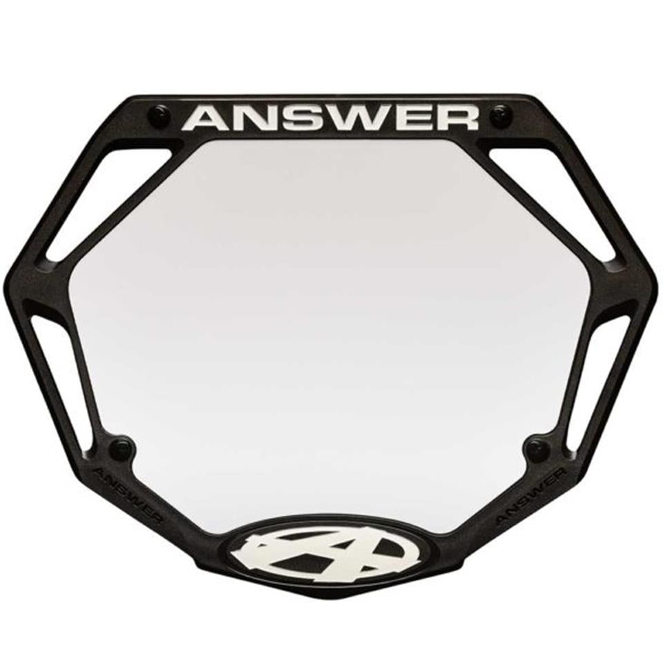 Answer Piastra numero di gara 3D