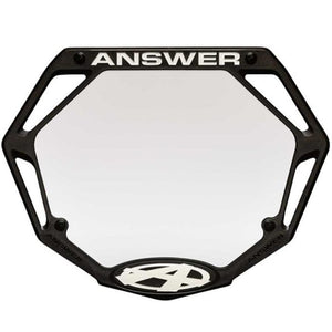 Answer 3D Race Number Plate