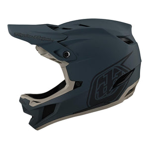 Troy Lee D4 Composite Race Helmet - Stealth Grey