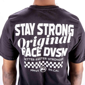 Stay Strong Camiseta de división original - Negro
