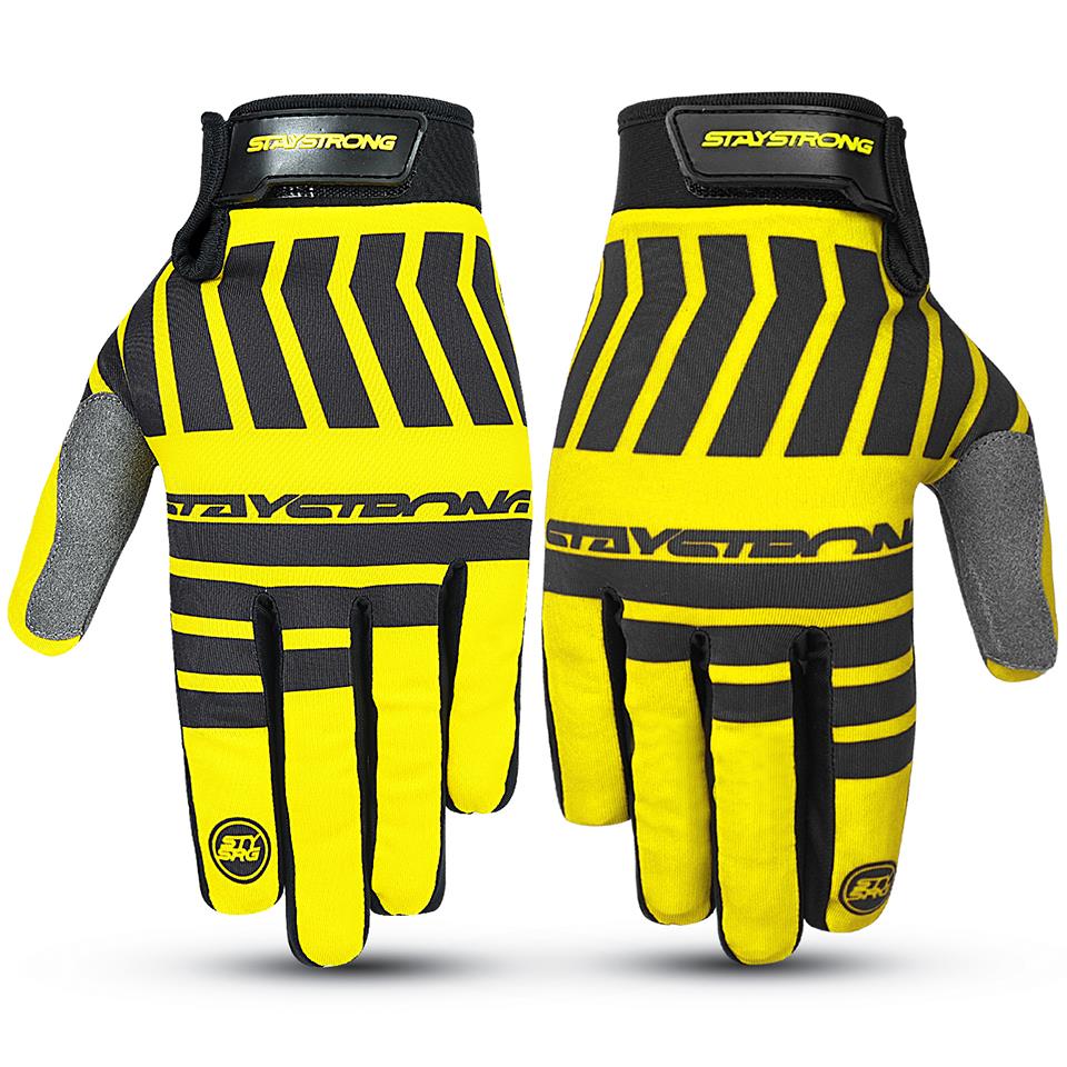 Stay Strong Franja de chev Junior Guantes - Amarillo