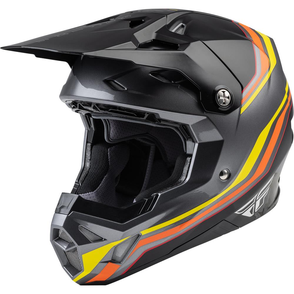 Fly Racing Formula CP Speeder S.E. Helmet - Black/Yellow/Red
