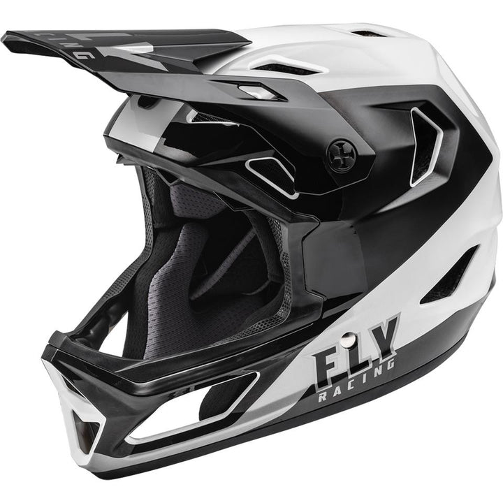 Fly Racing Youth Rayce Helmet - Black/White