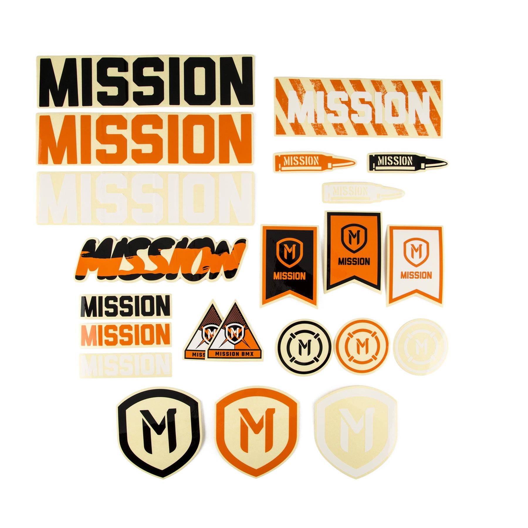 Mission Assorted Sticker Pack 2018