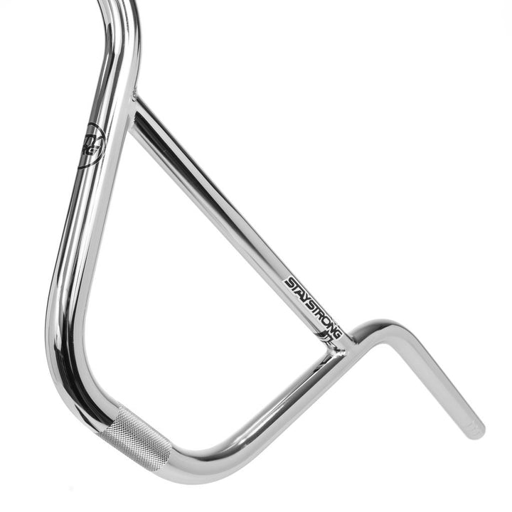 Stay Strong Chevron Straight Race Bars - 8 "