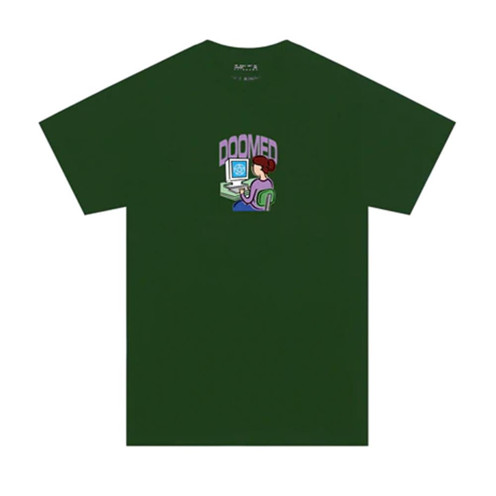 Doomed Camiseta de clip Art - Verde