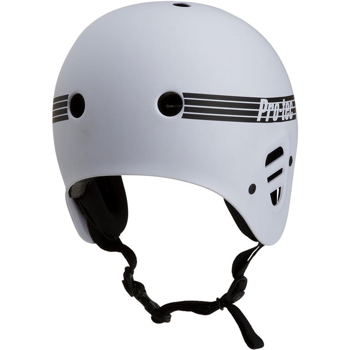 Pro-Tec Casco tagliato pieno - bianco opaco