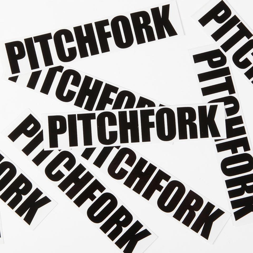 S&M Block Pitchfork Stickerpack (10 pack) - Black