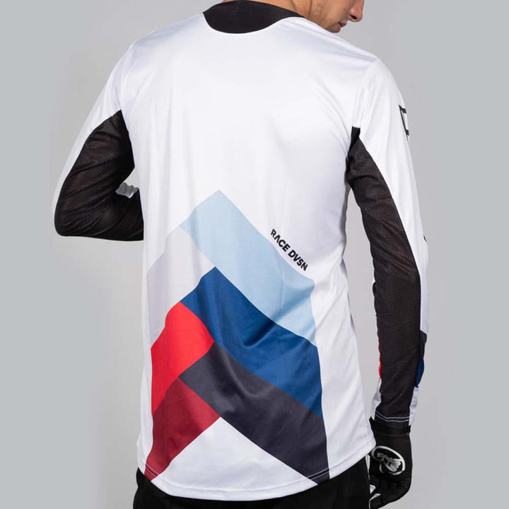 Stay Strong Giovani Chevron Race Jersey - Bianco