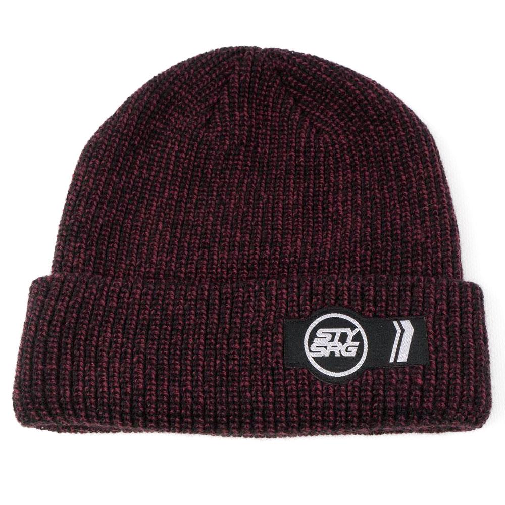 Stay Strong Icon Bar Beanie - Maroon