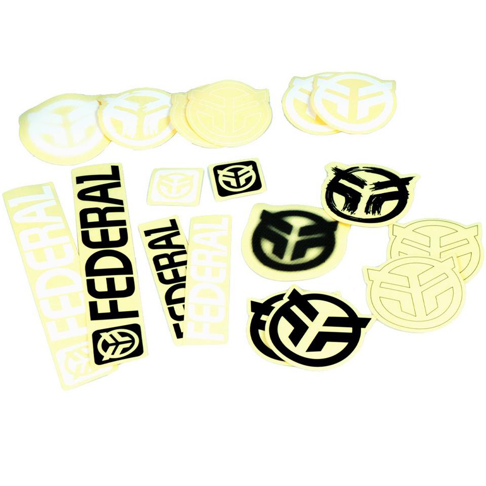 Federal 18 Piece Sticker pack