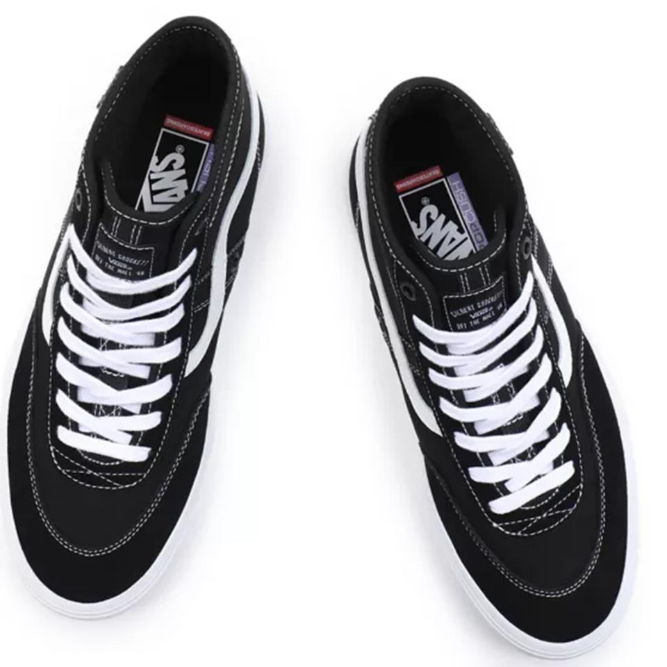 Vans Crockett High Pro - Negro/Blanco