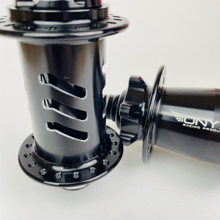 Stay Strong Limited Edition Onyx Ultra 36H Scheibe Hubset - 20 mm (vorne) 10 mm (hinten)