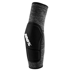 100% Ridecamp Race Elbow Guards - Gray/Heather/Negro