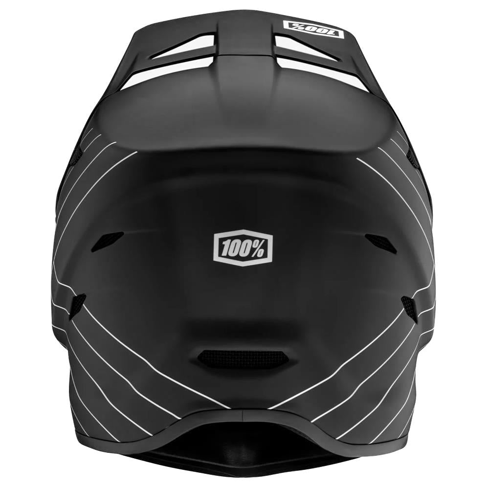 100% de casco de carrera de estado - esencial Negro