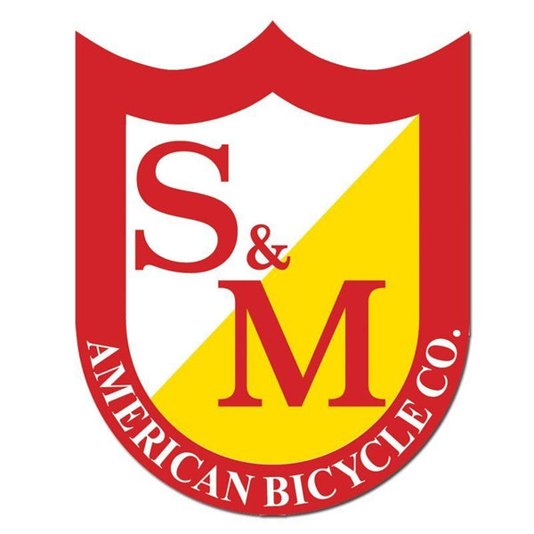 S&M Medium Shield Sticker | Source BMX - US