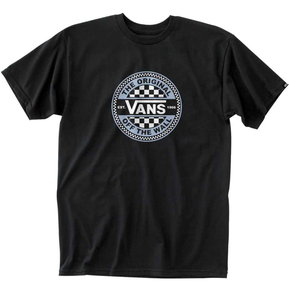 Vans Camiseta Circle Checker - Negro
