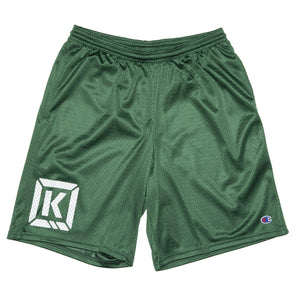Kink Varsity Shorts  - Green