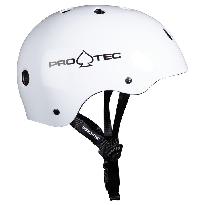 Pro-Tec Casco classico - bianco lucido