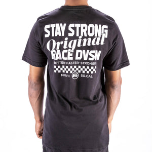 Stay Strong T-shirt de division originale - Noir